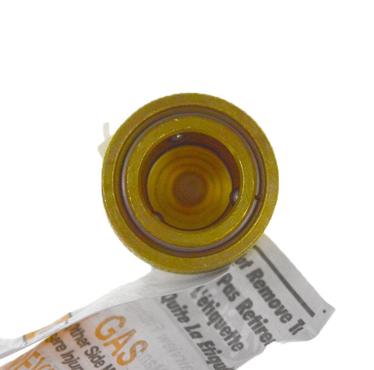 QD-GMC6-6F - Genuine OEM Fairview Valved Brass Coupler Propane, 3/8"